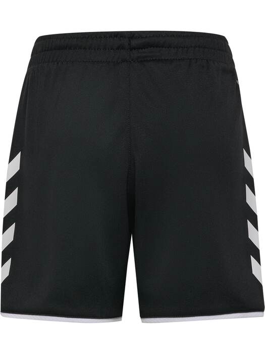HUMMEL hmlCORE 2.0 TRAINING SHORTS KIDS – Black/white – Rückseite