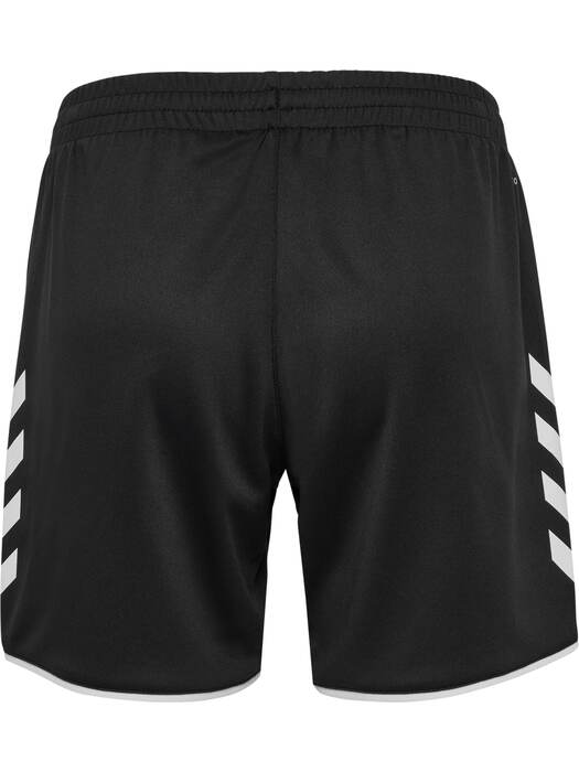 HUMMEL hmlCORE 2.0 TRAINING SHORTS WOMAN – Black/white – Rückseite