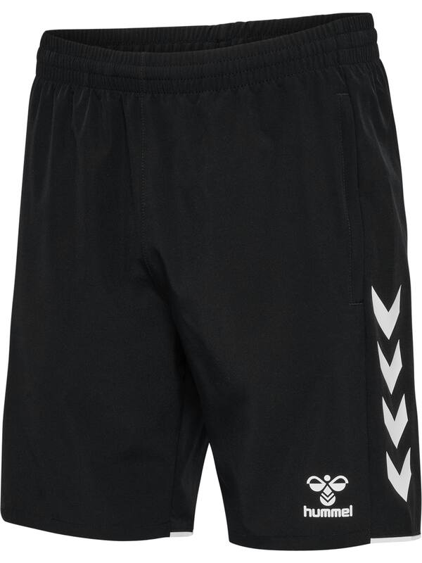 HUMMEL hmlCORE 2.0 WOVEN SHORTS – Black/white