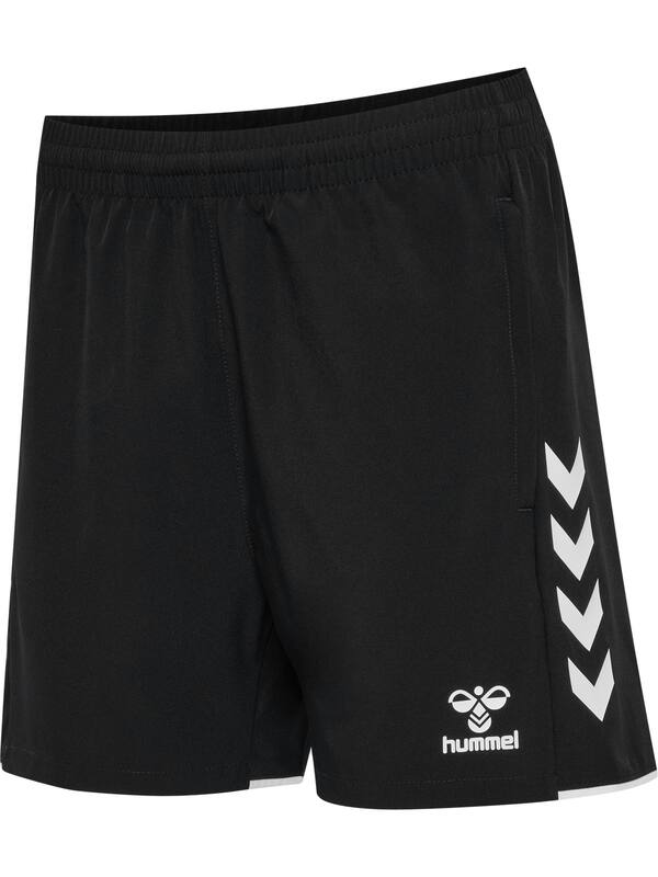 HUMMEL hmlCORE 2.0 WOVEN SHORTS WOMAN – Black/white