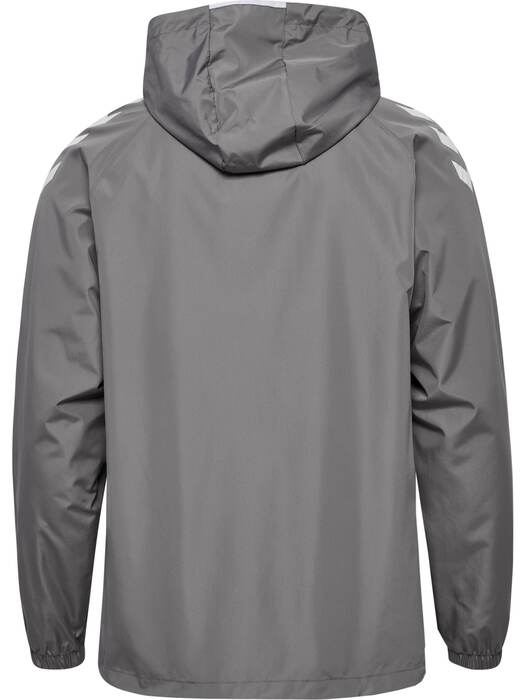 HUMMEL hmlCORE 2.0 ALL-WEATHER JACKET – Steel gray/white – Rückseite