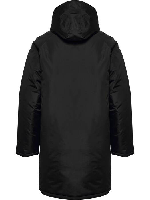 HUMMEL hmlCORE 2.0 BENCH JACKET – Black/white – Rückseite