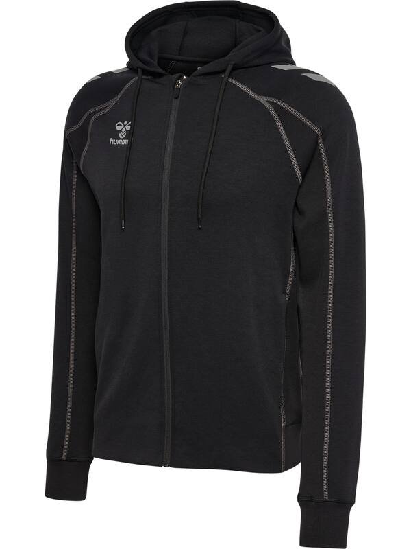 HUMMEL hmlMOVE 2.0 ZIP HOODIE – Black