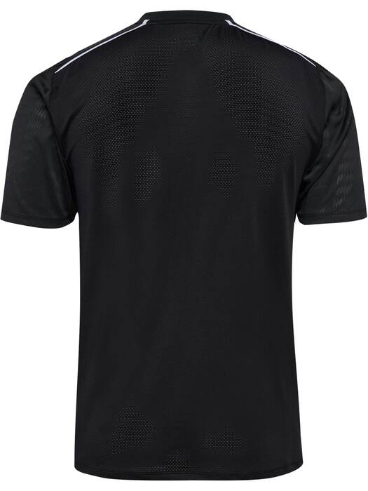 HUMMEL hmlREFEREE JERSEY S/S – Black – Rückseite