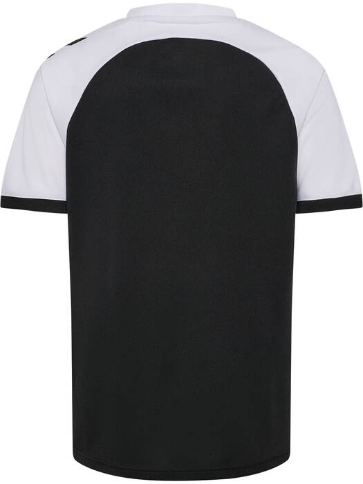 HUMMEL hmlMATCH LEAGUE JERSEY S/S KIDS – Black/white – Rückseite