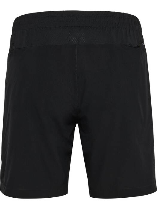 HUMMEL hmlREFEREE WOVEN SHORTS WOMAN – Black – Rückseite
