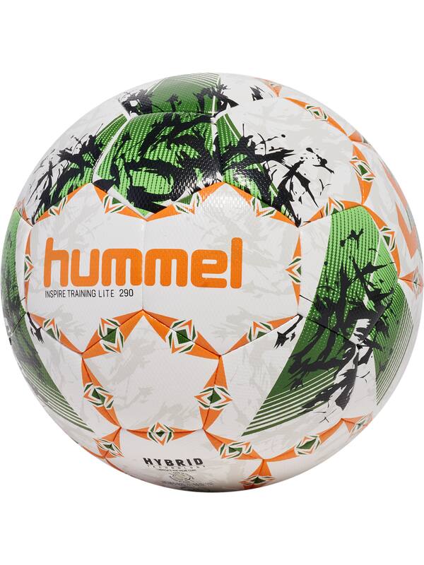HUMMEL hmlINSPIRE TRAINING LITE 290 Fußball – Green/white/orange