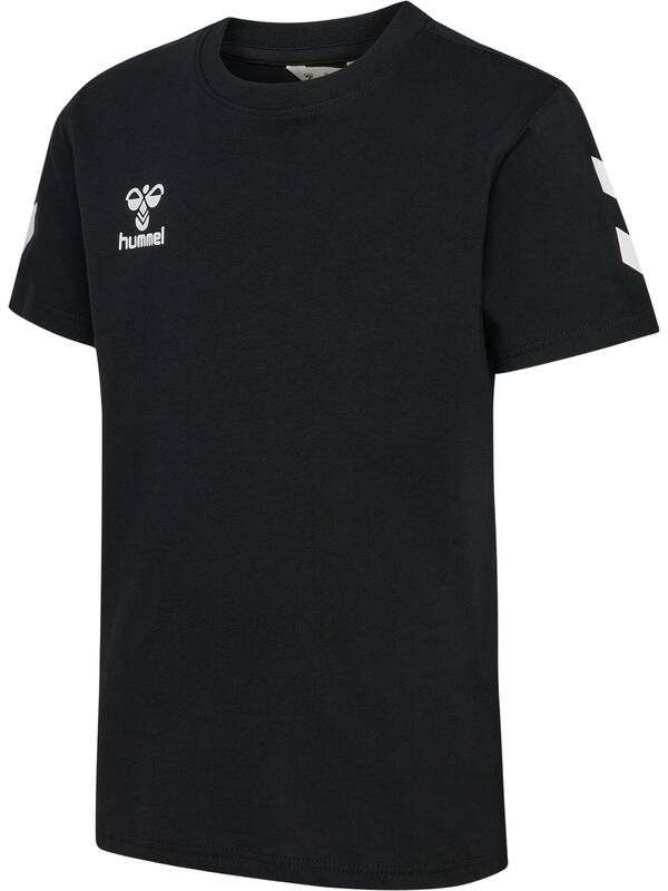 HUMMEL hmlGO 2.0 CHEVRON T-SHIRT S/S KIDS – Black