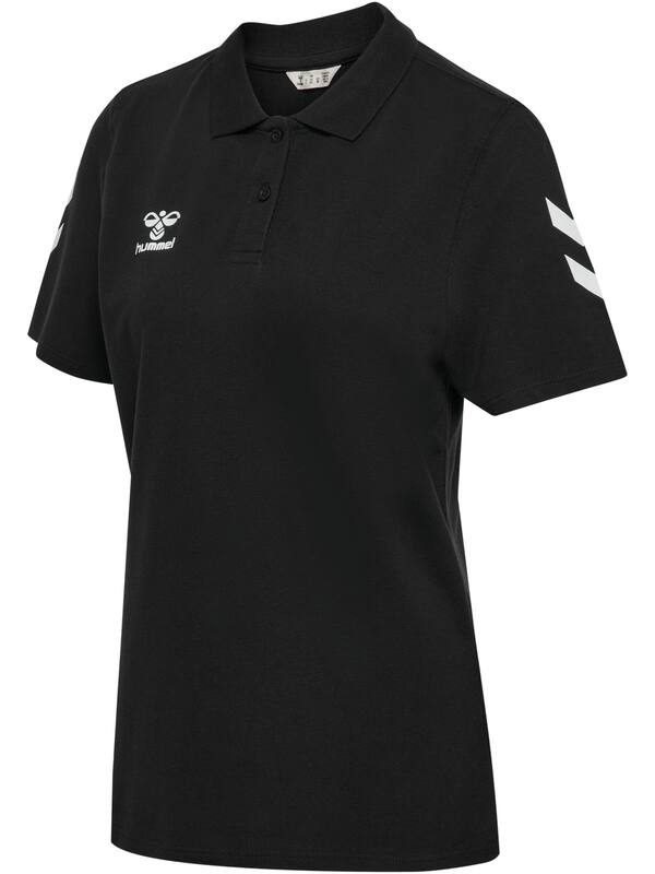 HUMMEL hmlGO 2.0 CHEVRON POLO WOMAN – Black
