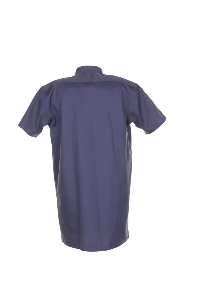 Köperhemd 1/4 Arm – Grau – Rückseite