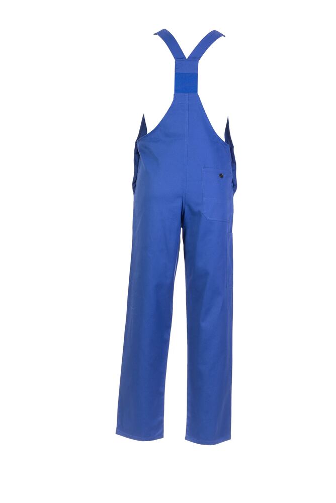 MG 290 Latzhose – Kornblumenblau – Rückseite