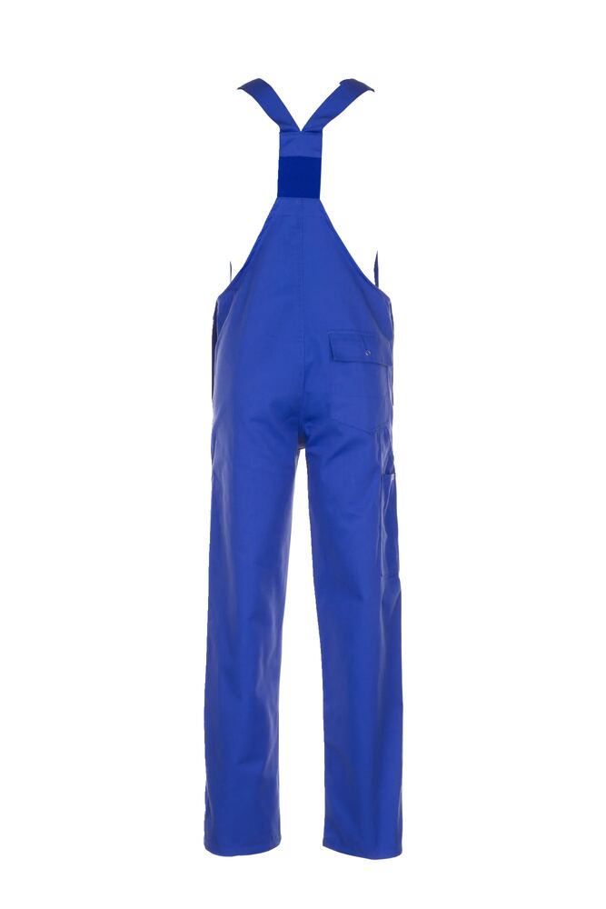 MG 260 Latzhose – Kornblumenblau – Rückseite