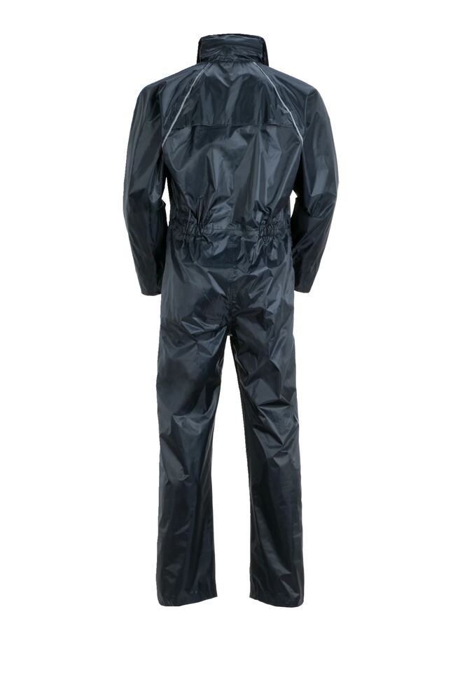 Aqua Regenoverall – Marine – Rückseite
