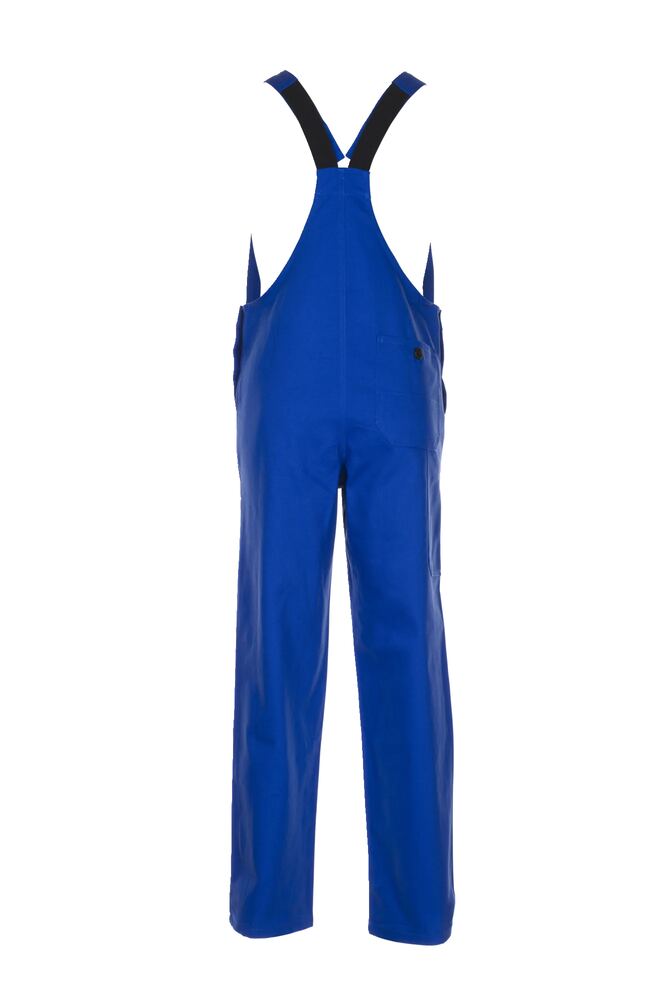 BW 270 Latzhose – Kornblumenblau – Rückseite