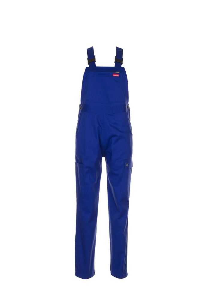 Damen Latzhose – Kornblumenblau – Vorderseite