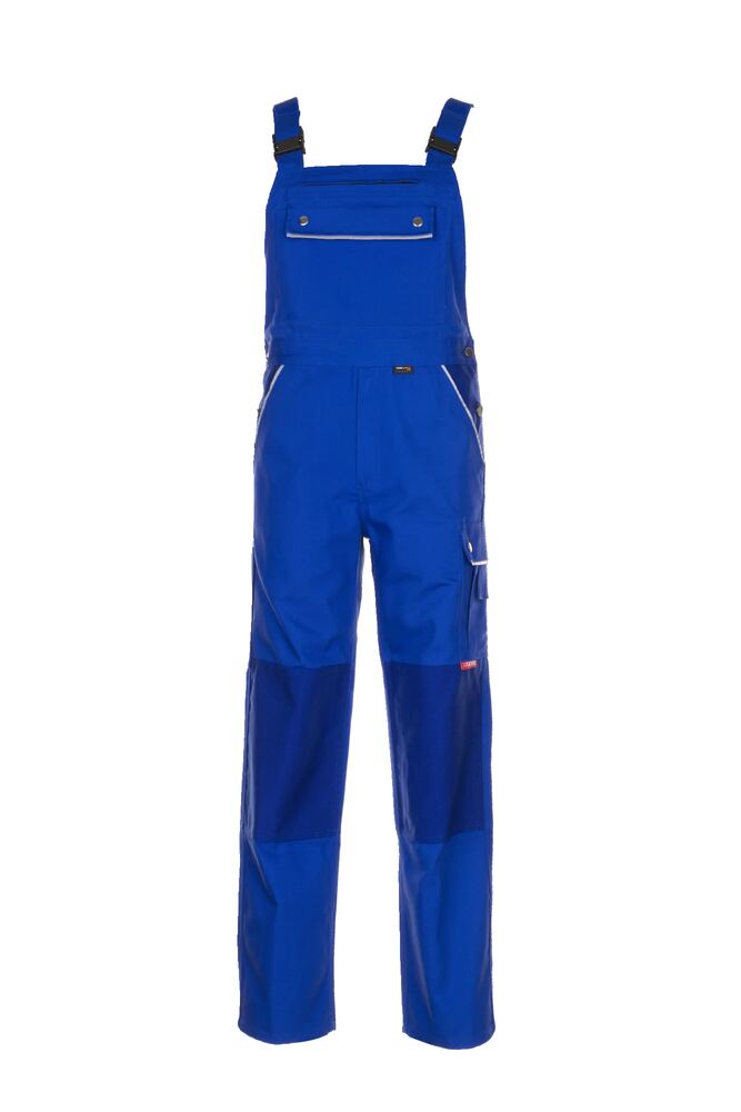 Canvas 320 Latzhose – Kornblumenblau – Vorderseite