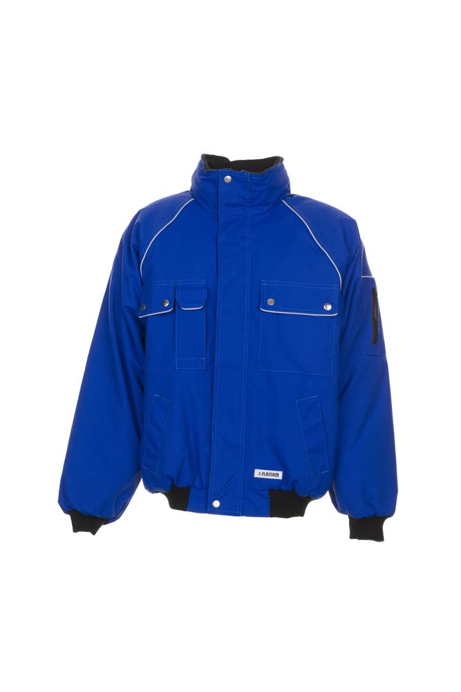 Canvas 320 Winterblouson – Kornblumenblau – Vorderseite