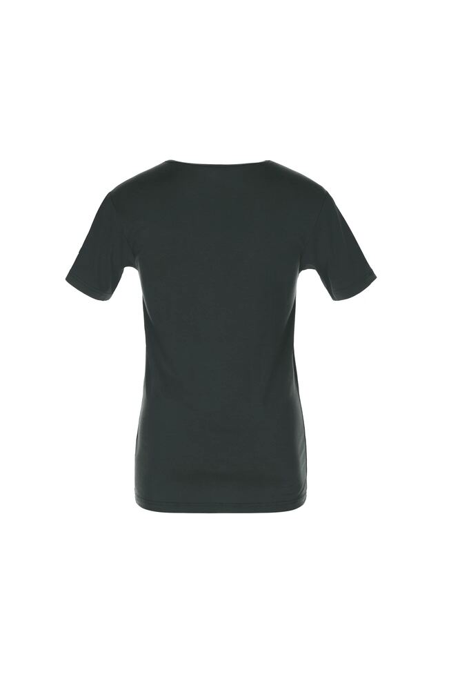 Funktionsunterwäsche Shirt Kurzarm 190 g/m² – Grau – Rückseite
