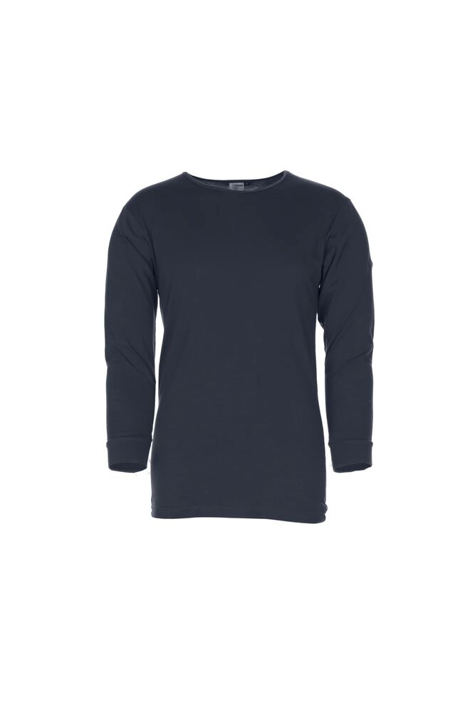 Funktionsunterwäsche Shirt langarm 190 g/m² – Grau – Vorderseite