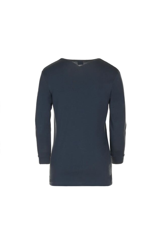 Funktionsunterwäsche Shirt langarm 190 g/m² – Grau – Rückseite