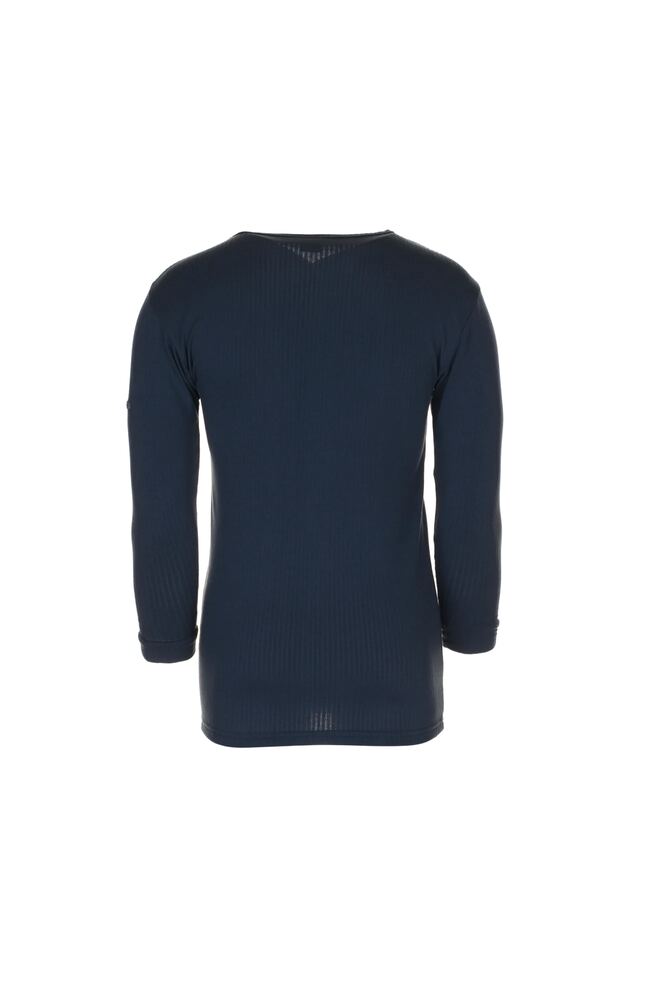 Funktionsunterwäsche Shirt Langarm 275 g/m² – Grau – Rückseite