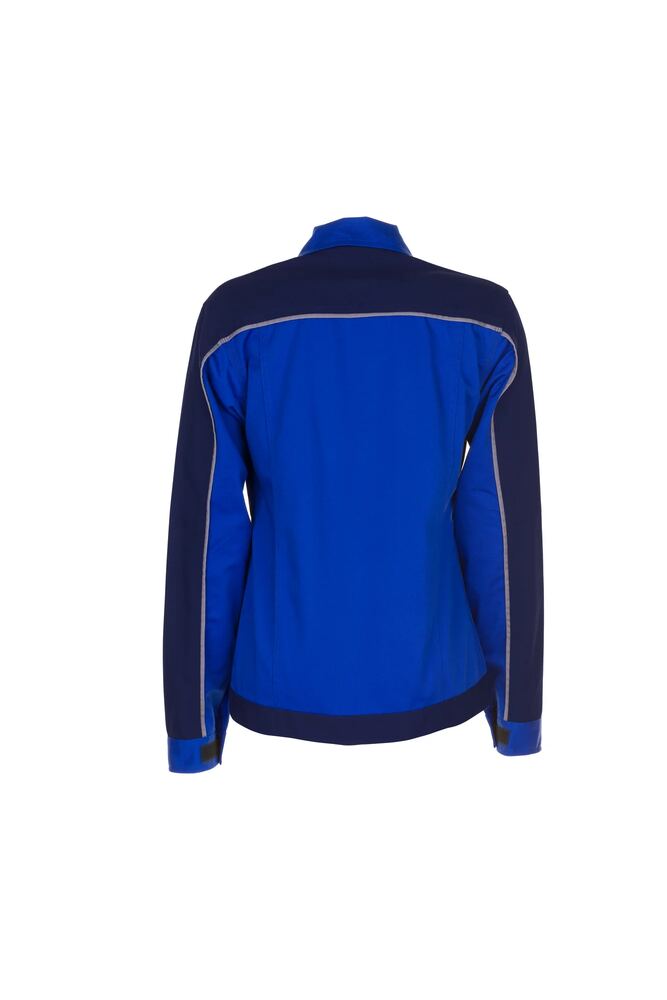 Highline Damen Bundjacke – Kornblumenblau / Marine / Zink – Rückseite