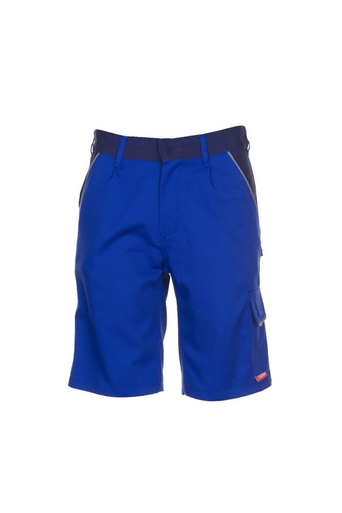 Highline Shorts – Kornblumenblau / Marine / Zink – Vorderseite