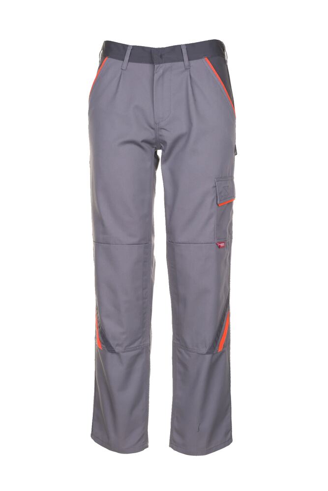 Visline Bundhose – Zink / Orange / Schiefer – Vorderseite