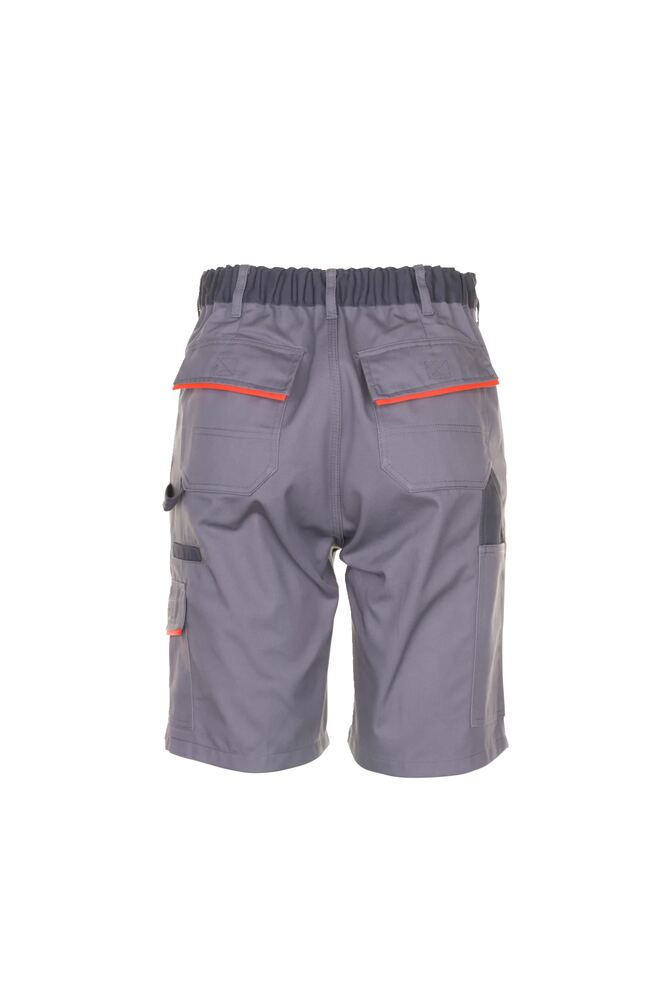 Visline Shorts – Zink / Orange / Schiefer – Rückseite