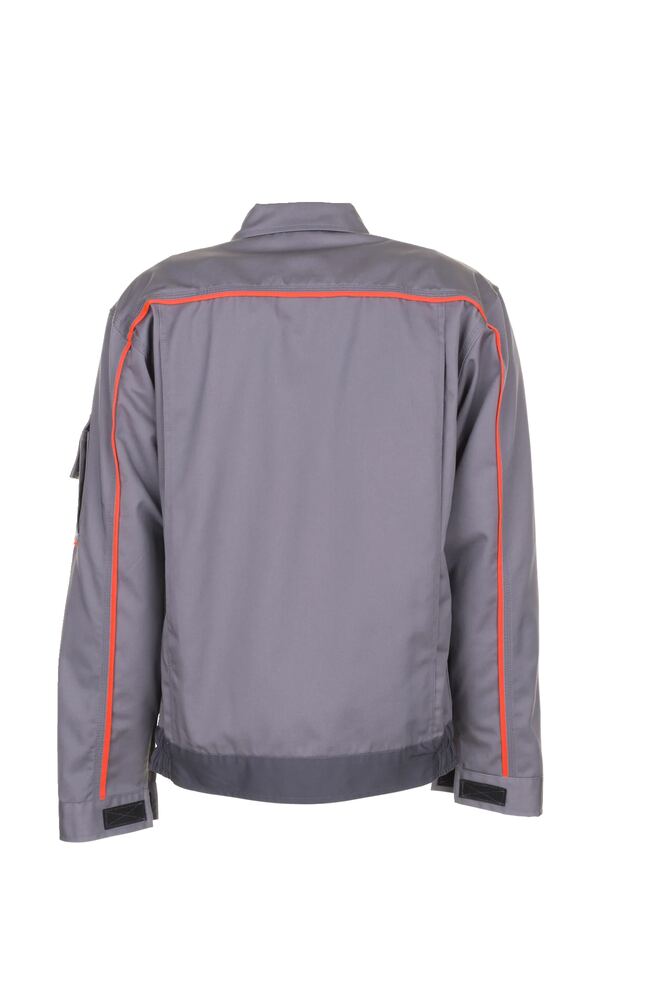 Visline V2 Bundjacke – Zink / Orange / Schiefer – Rückseite