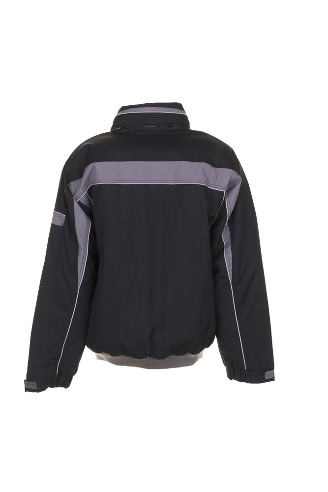 Plaline Blouson – Schwarz / Zink – Rückseite