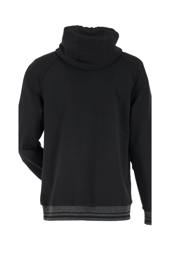 Match Kapuzenjacke – Schwarz – Rückseite