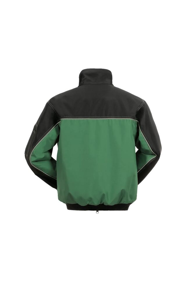 Dust Blouson – Farngrün / Schwarz – Rückseite