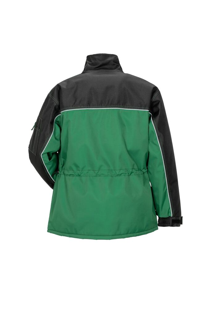 Dust Parka – Farngrün / Schwarz – Rückseite