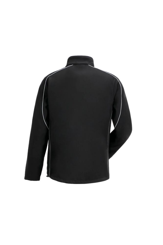 Twilight Softshelljacke – Schwarz – Rückseite