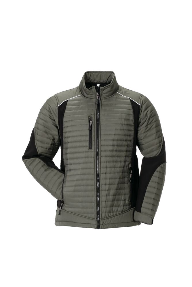 Air Jacke – Grün / Schwarz – Vorderseite