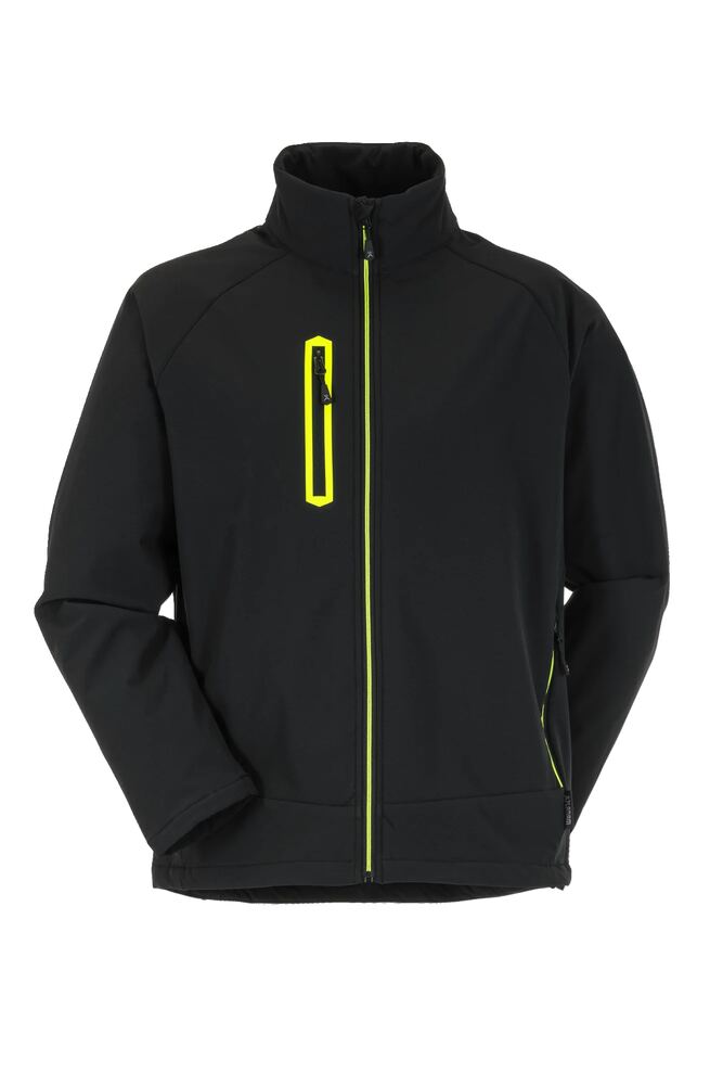 Flash Jacke – Schwarz – Vorderseite