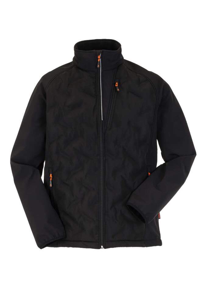 Strike Jacke – Schwarz – Vorderseite