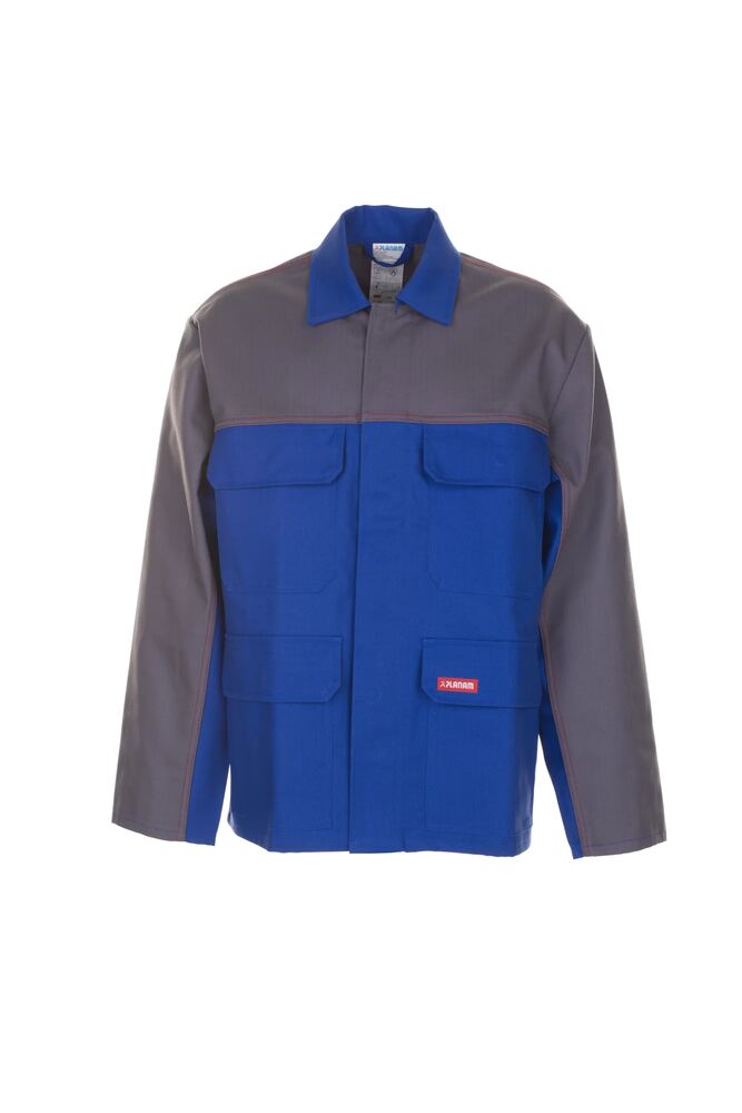 Major Protect Jacke TDL – Kornblumenblau / Grau – Vorderseite