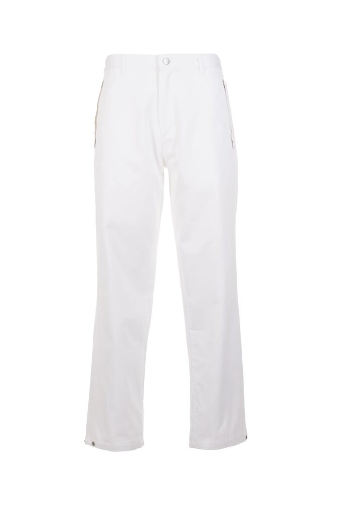 Food Damen Bundhose – Reinweiß – Vorderseite