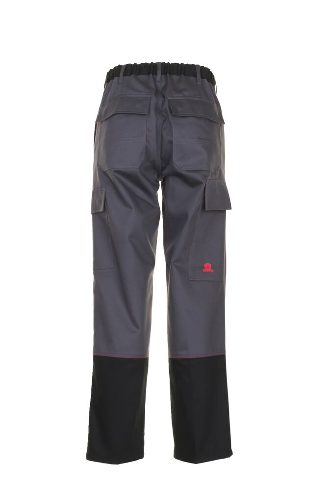 Weld Shield Bundhose – Grau / Schwarz – Rückseite