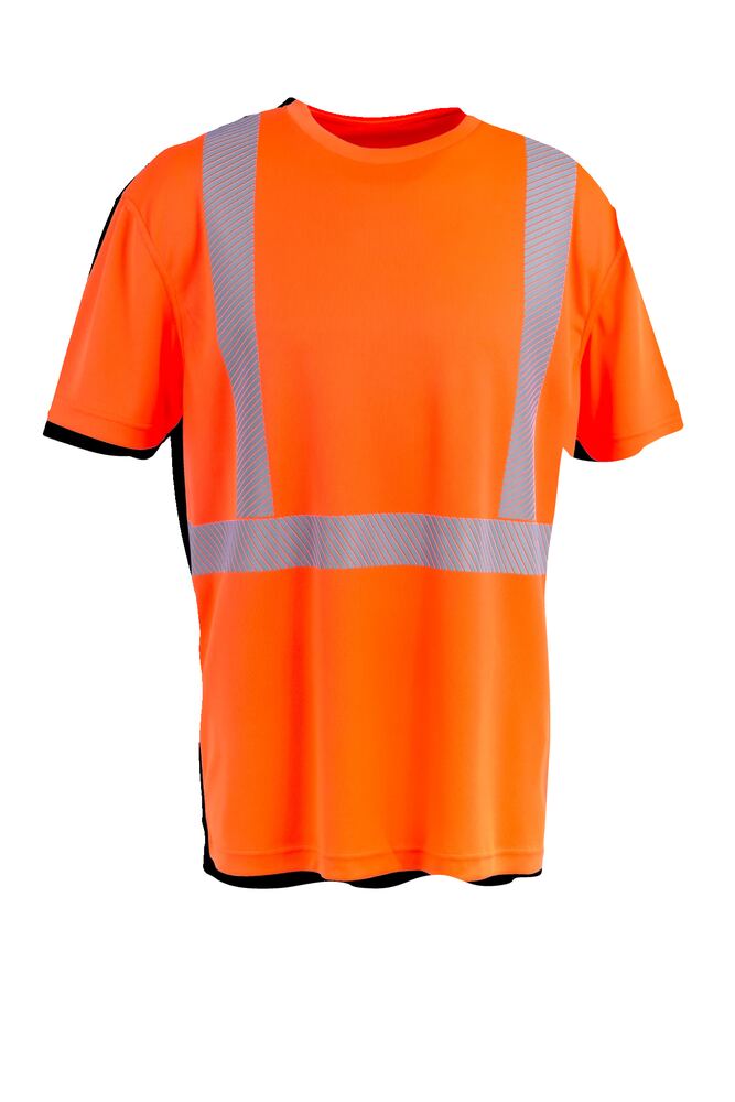 Norit Warnschutz T-Shirt kurzarm – Orange – Vorderseite