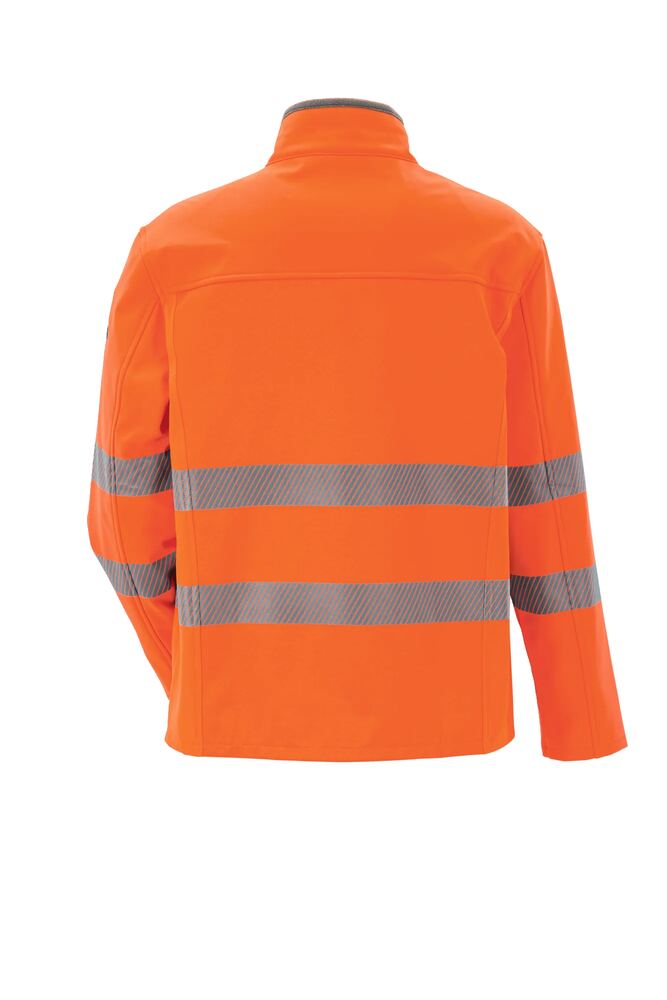 Norit Warnschutz Herren Hybridjacke – Orange – Rückseite