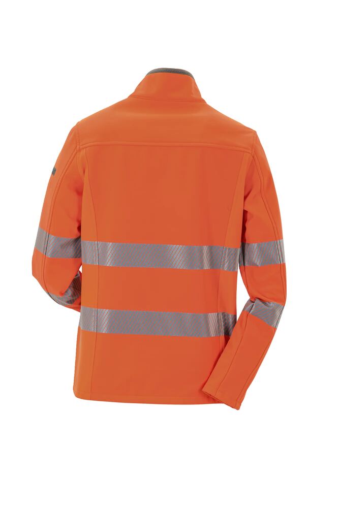 Norit Warnschutz Damen Hybridjacke – Orange – Rückseite