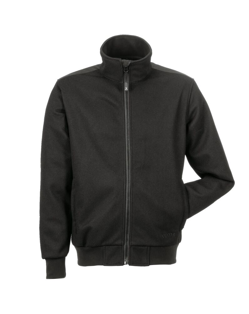 Norit Softshellblouson – Schwarz – Vorderseite