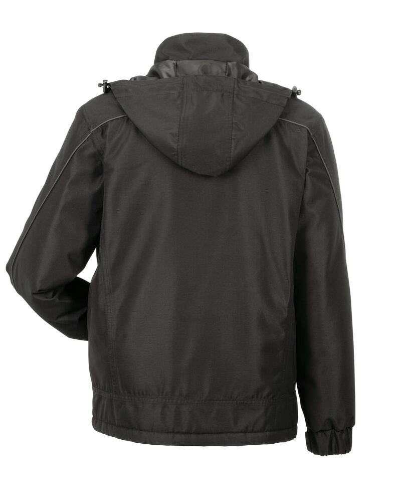Norit Herren Winterjacke – Schwarz – Rückseite