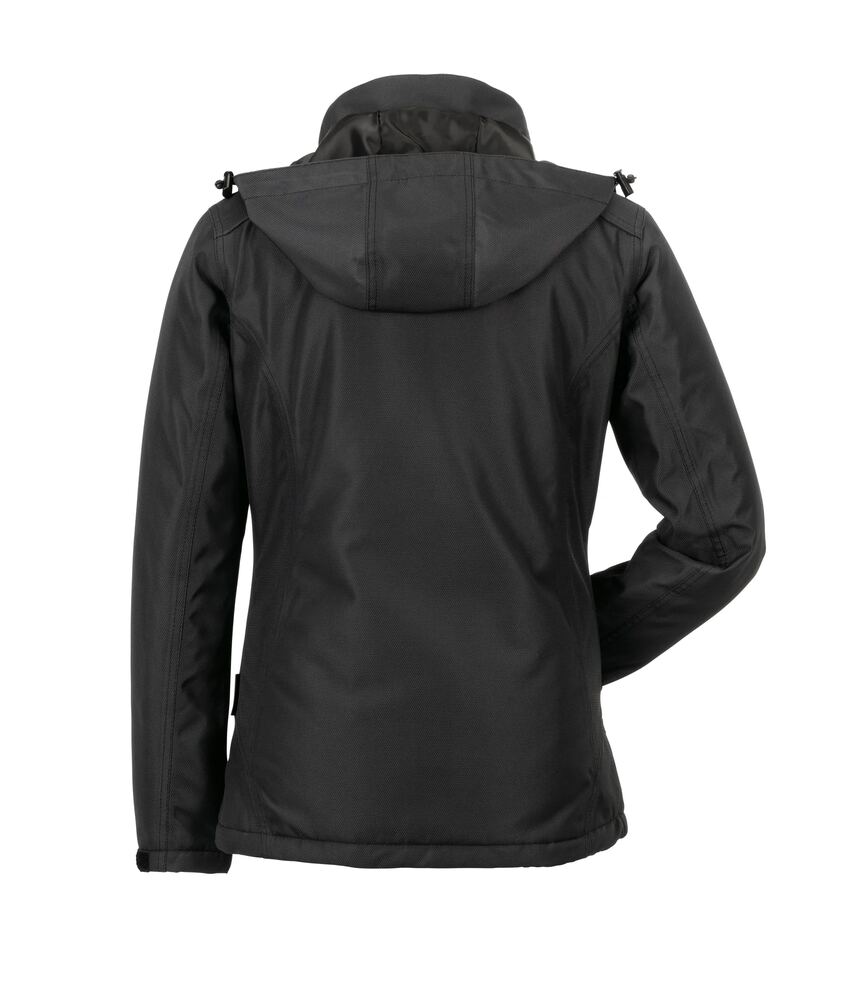 Norit Damen Winterjacke – Schwarz – Rückseite