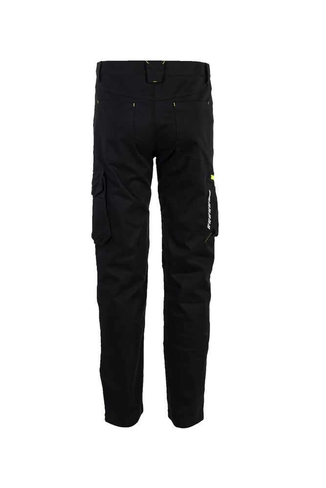 Stretchline Bundhose – Schwarz – Rückseite