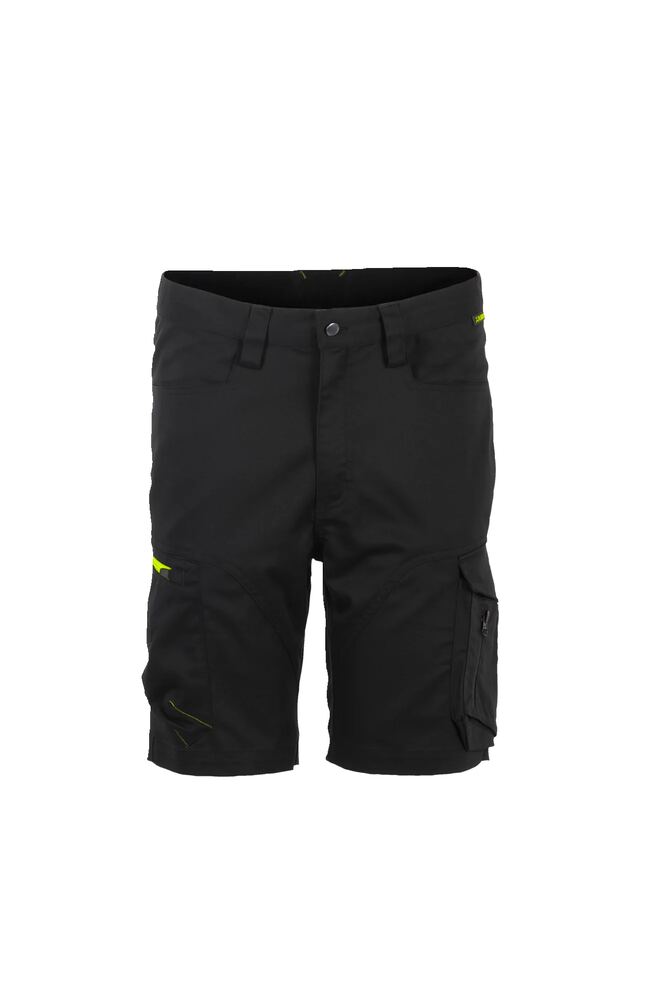 Stretchline Shorts – Schwarz – Vorderseite