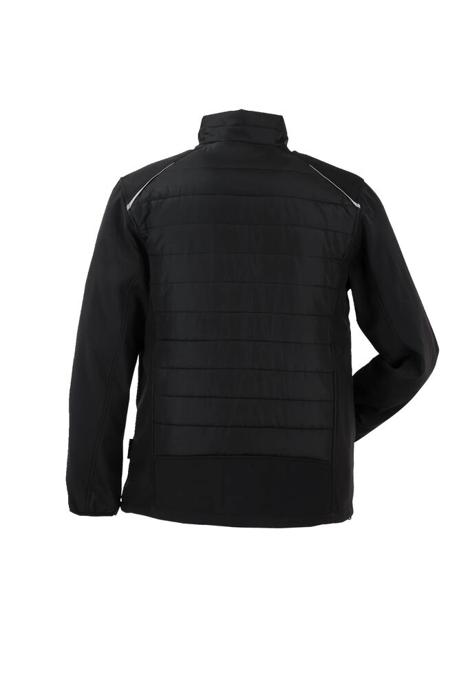 Stretchline Winterjacke – Schwarz – Rückseite